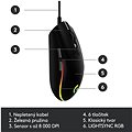 Logitech G102 Lightsync, black - Herná myš