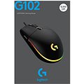 Logitech G102 Lightsync, black - Herná myš