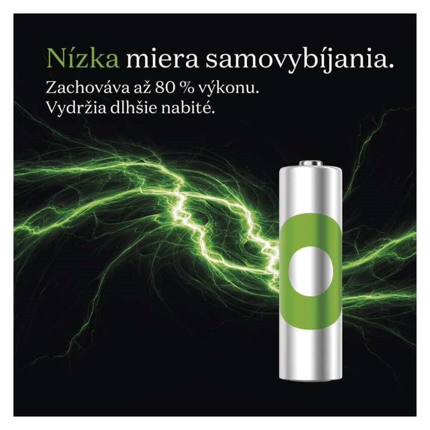 Nabíjateľná batéria GP Nabíjateľná batéria ReCyko 200 (9V), 1 ks