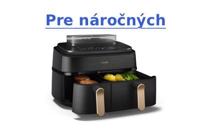 Philips 5000 Series Airfryer Dual Basket s varením v pare 9l NA552/00