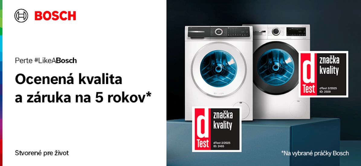 bosch práčky akcia