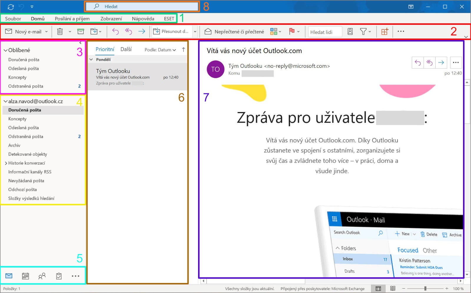 MS Outlook (NÁVOD)