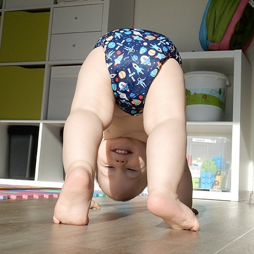 Plienka AIO Bamboolik v akcii v stoji