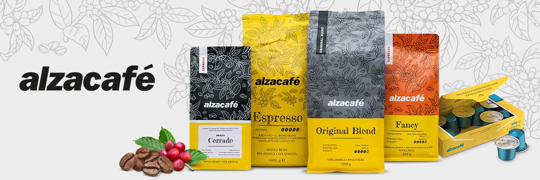 AlzaCafé banner