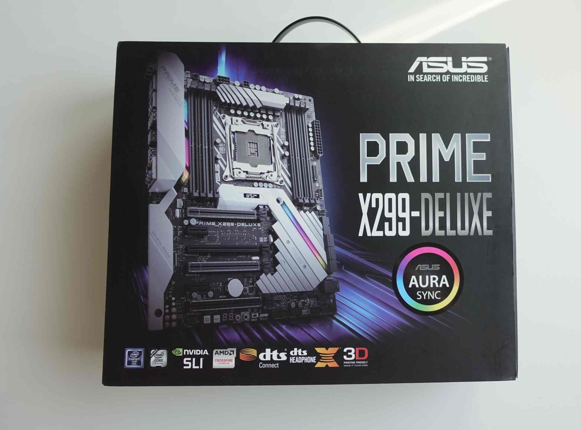 Asus prime x299 deluxe ii обзор