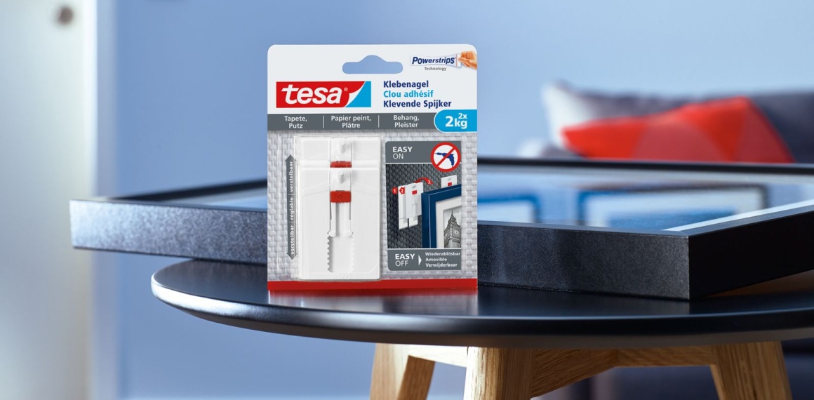 Nalepovacie háčiky Tesa