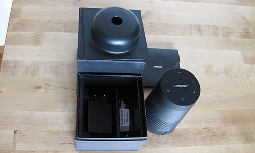 Bose Soundlink Revolve, obsah balenia
