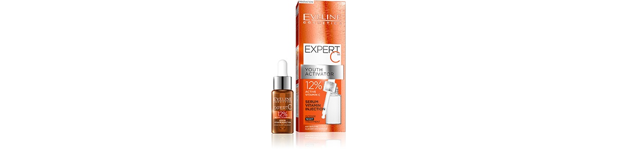 Intenzívne vitamínové nočné sérum Expert C Eveline Cosmetics