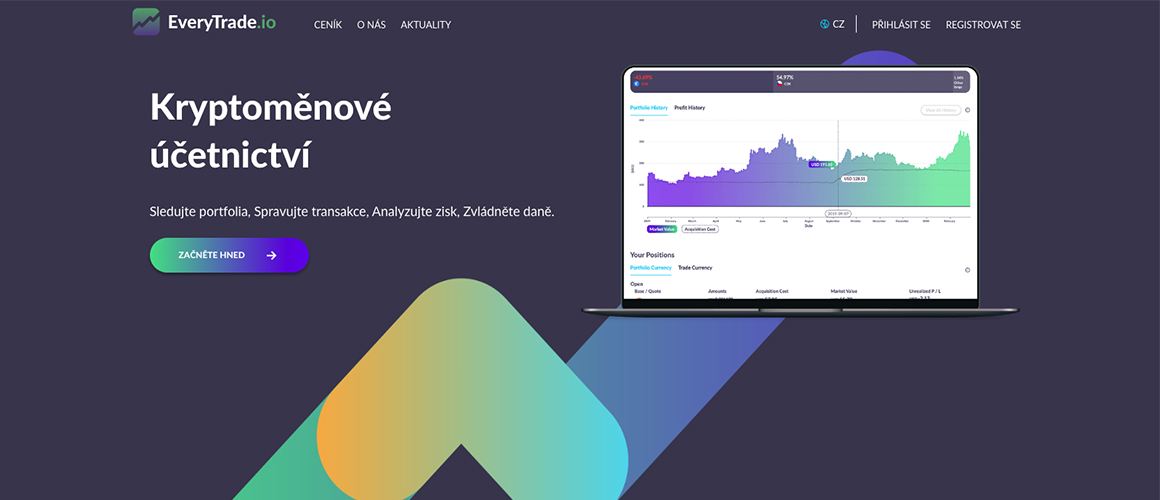 Alza; kryptomeny; dane; učtovníctvo; EveryTrade.io