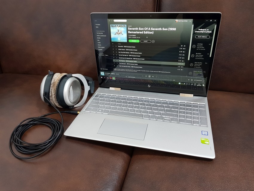 HP Envy 15 má kvalitné audio výstupy