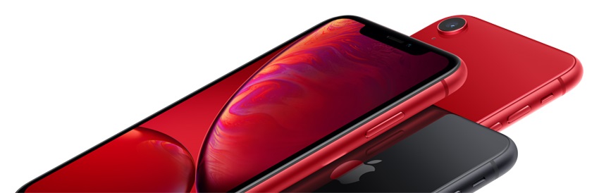 Apple iPhone XR; červený