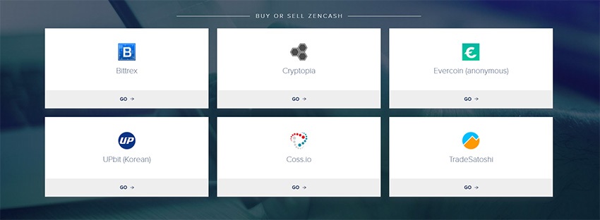 zencash, zmenárne, horizen