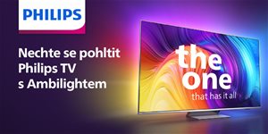 Cashback – kúpte televízor Philips a získajte až 400 €
