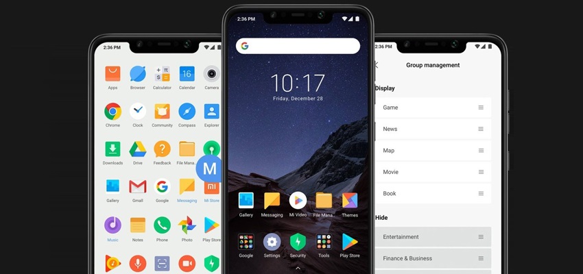 Xiaomi Pocophone F1; výrez v displeji; notch