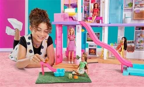 Barbie dom snov so šmykľavkou