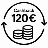 Cashback 120 €