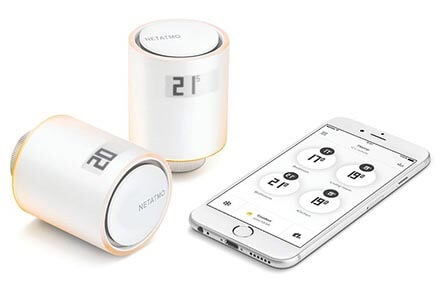 Inteligentná termostatická hlavica (Bluetooth, WiFi)