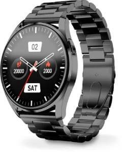 Smart hodinky s kovovým remienkom