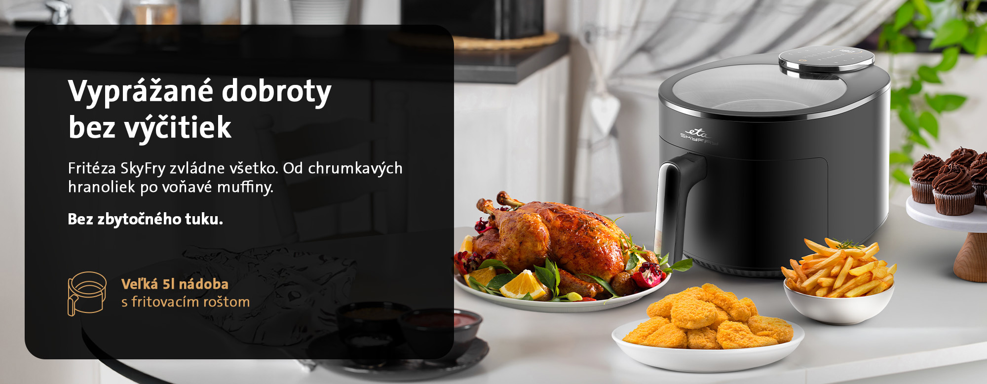 Teplovzdušná fritéza ETA SkyFry