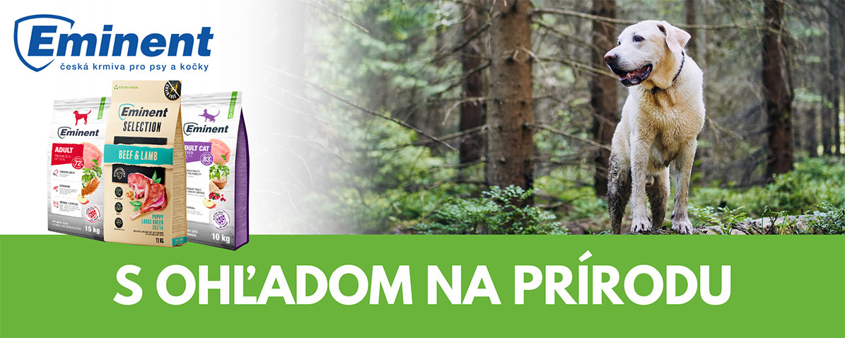 České krmivo pre psov a mačky Eminent