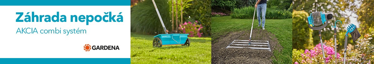 výrobky GARDENA so zľavou 