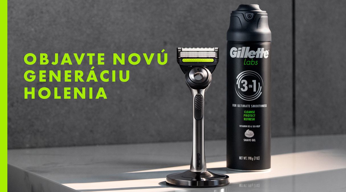 Gillette Labs – pánske holenie novej generácie