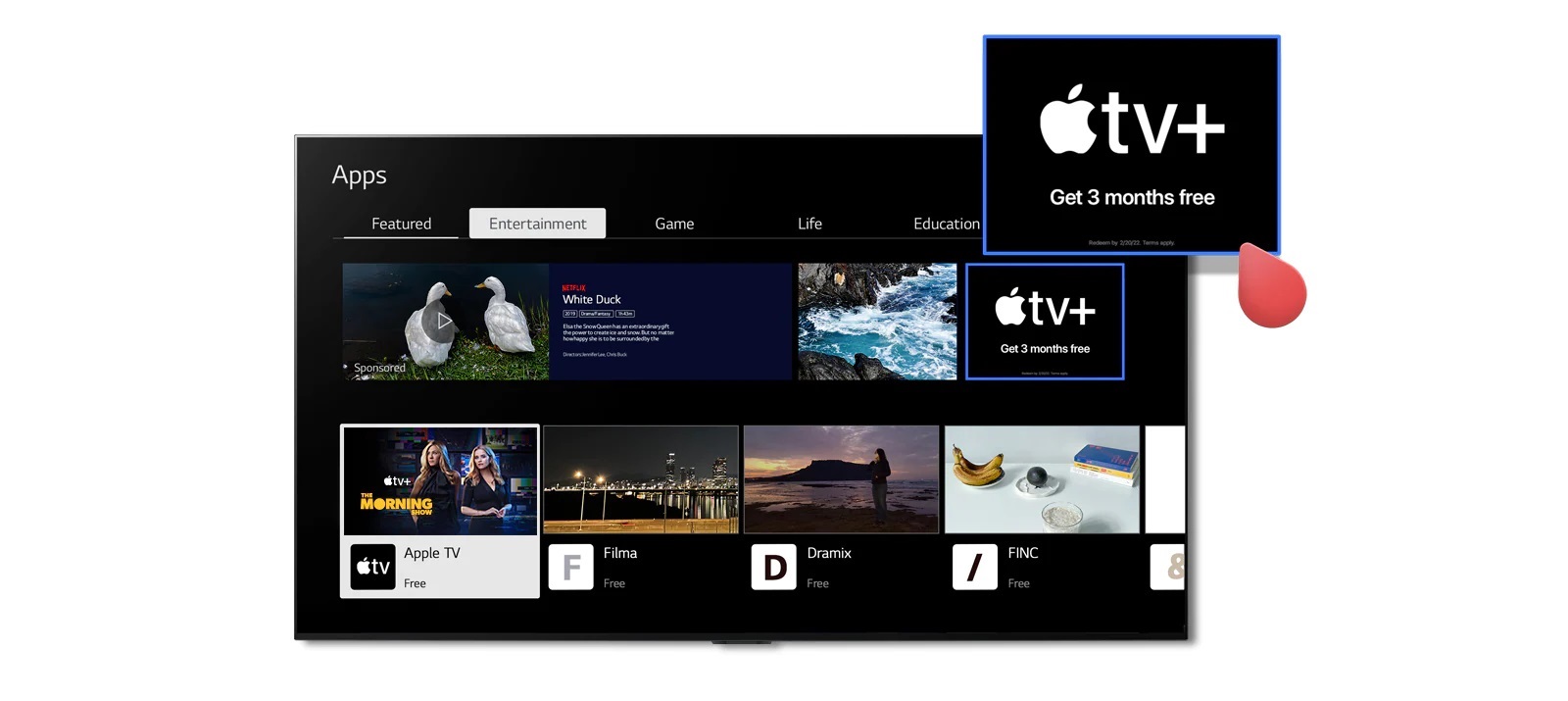 LG TV + Apple TV