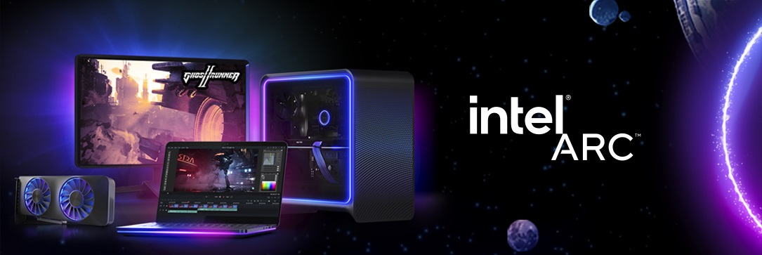 Intel Arc banner