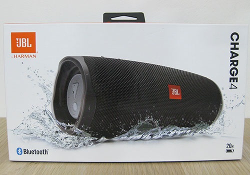 JBL Charge 4, predná strana, balenie