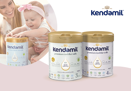 Dojčenské mlieka Kendamil