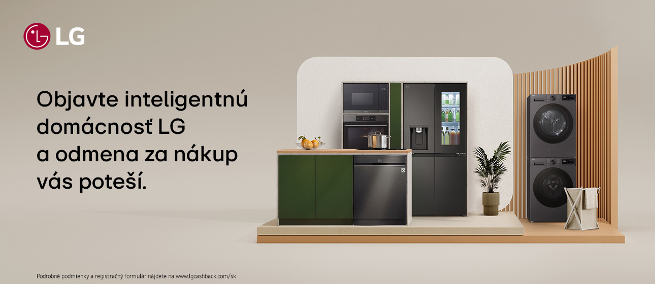 akcia cashback LG