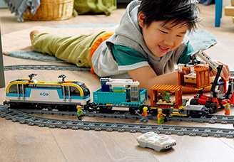 LEGO vlak na diaľkové ovládanie