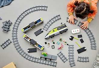 LEGO city koľaje