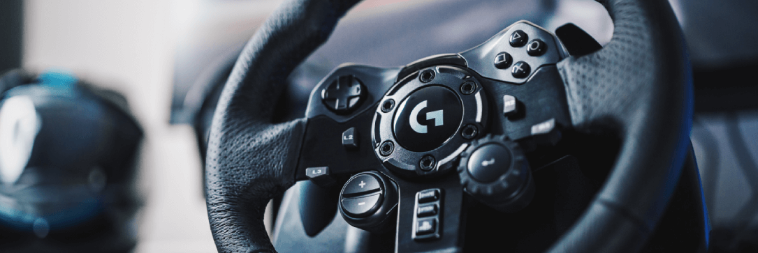Logitech gaming – herný volant