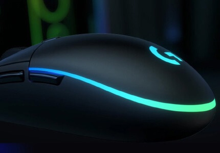 Backlit gaming mouse Logitech