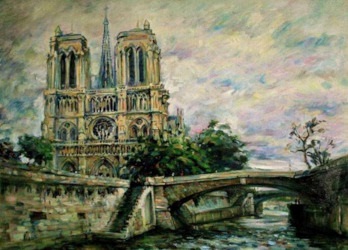 Maľovanie podľa čísel – Notre Dame