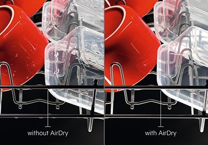 Umývačka riadu AEG s funkciou AirDry
