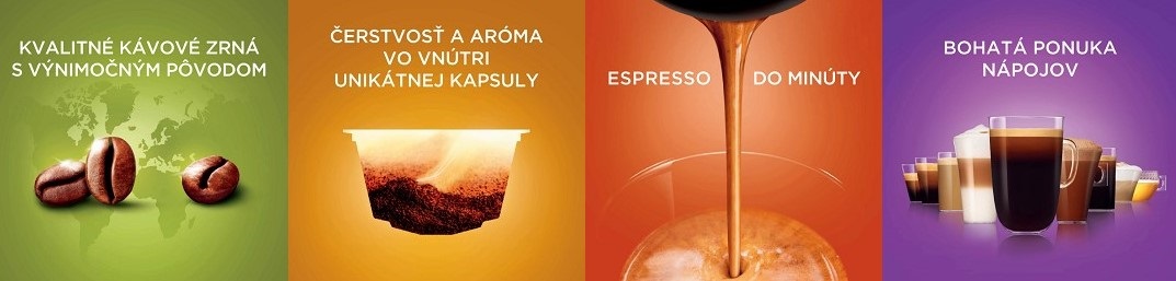 Dolce Gusto - výhody