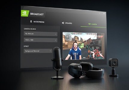 NVIDIA GeForce RTX a Broadcast na streamovanie
