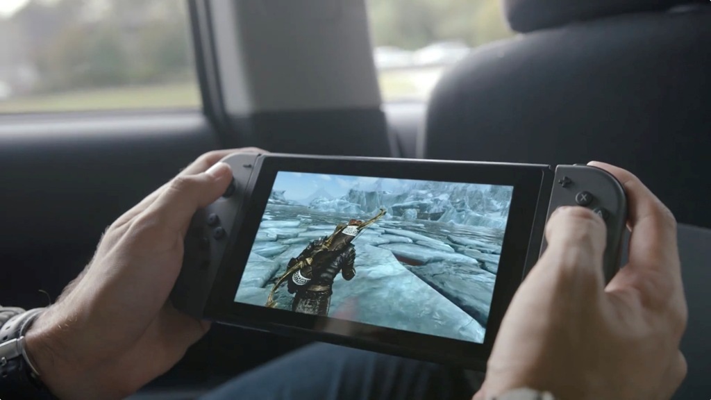 Nintendo Switch herná konzola na cesty, prenosná