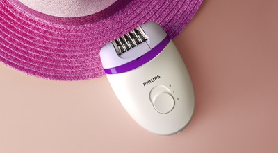 Efektívne odstraňovanie chĺpkov Epilátor Philips BRE225/00 Satinelle Essential