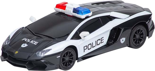 Rádiom riadený model auta – policajné Lamborghini