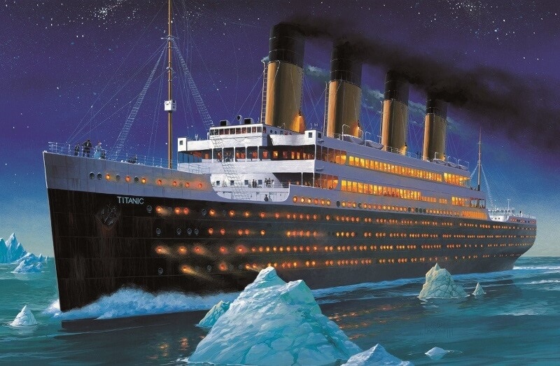 Titanic puzzle 3D