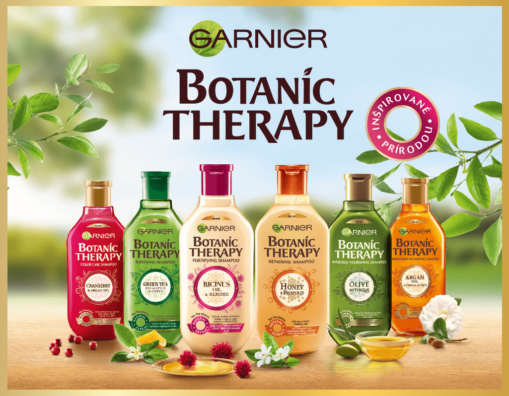 GARNIER Botanic Therapy Ricinus oil 250 ml Šampón Trendy