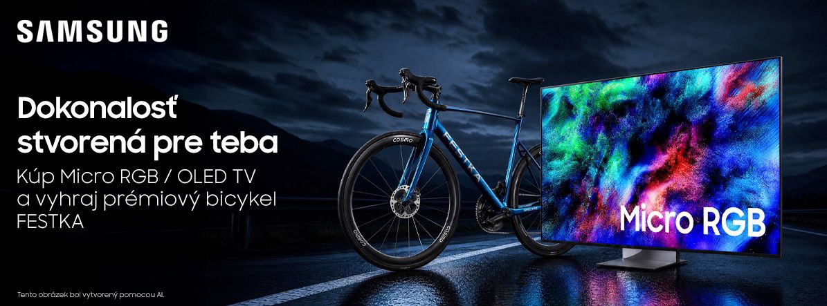 Súťaž Samsung FESTKA SPECTRE bicykel