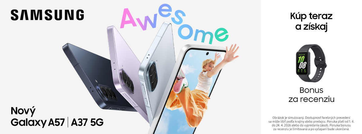 Samsung – darček za recenziu