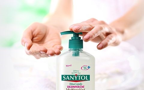 Sanytol dezinfekčné mydlo