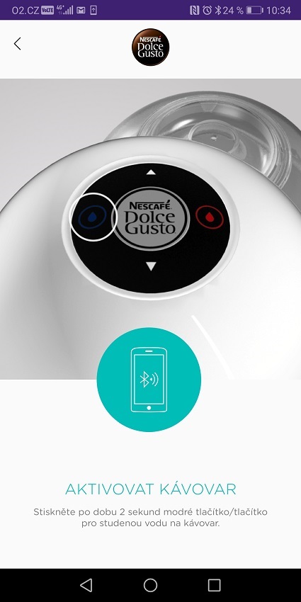 Aplikácia Dolce Gusto