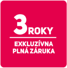 3 ROKY PLNÁ ZÁRUKA