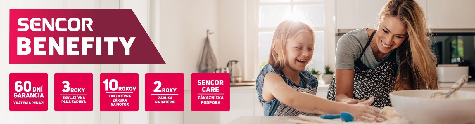 Sencor benefity